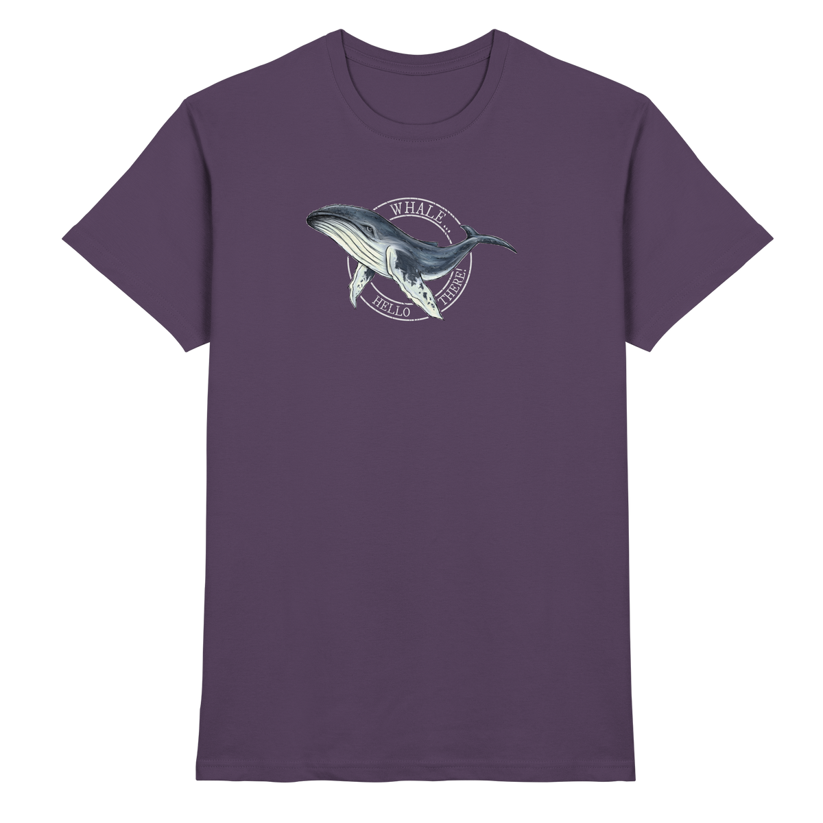 Whale, Hello There | Buckelwal - Premium Shirt
