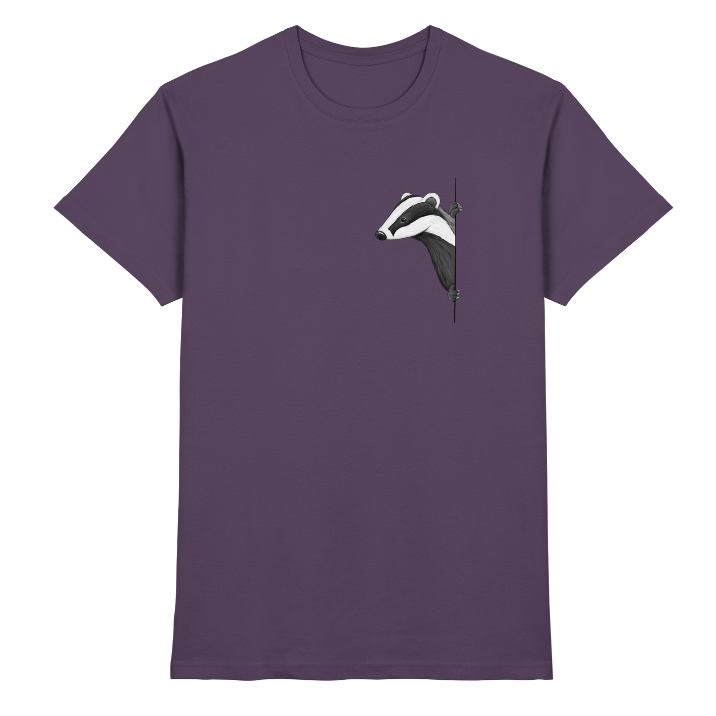 Lässiger Dachs Meister Grimbart - Premium Shirt