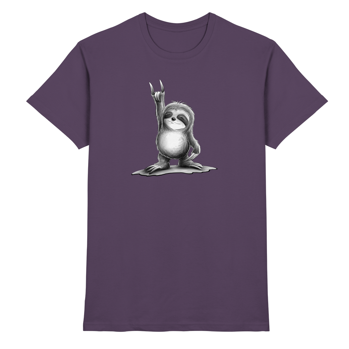 Rock On Party Faultier - Premium Shirt