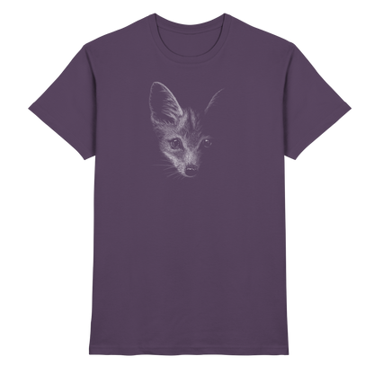 Fuchs Kritzelkunst Illustration - Premium Shirt
