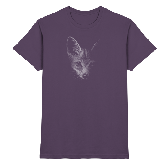 Fuchs Kritzelkunst Illustration - Premium Shirt