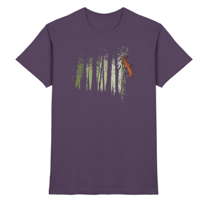 Eichhörnchen im Zwielicht-Wald - Premium Shirt