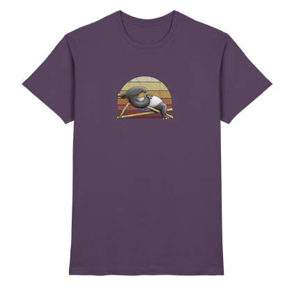 Lässiger Retro Sundown Tapir - Premium Shirt