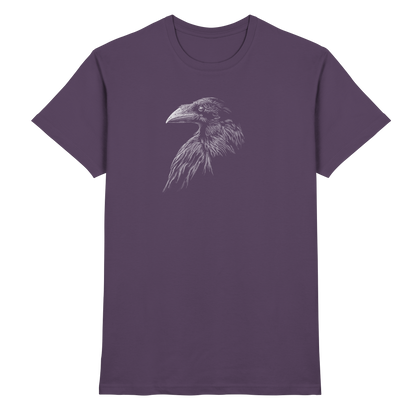 Kritzelkunst Rabe Krähe - Premium Shirt