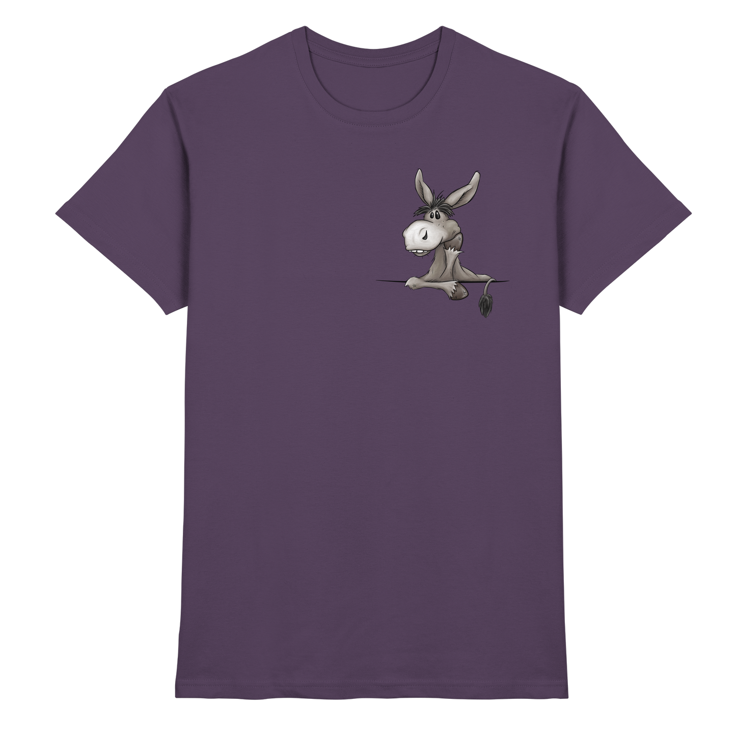 Lustiger lässiger Esel - Premium Shirt