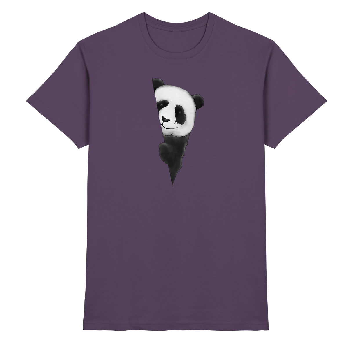 Panda Bär Illustration - Premium Shirt