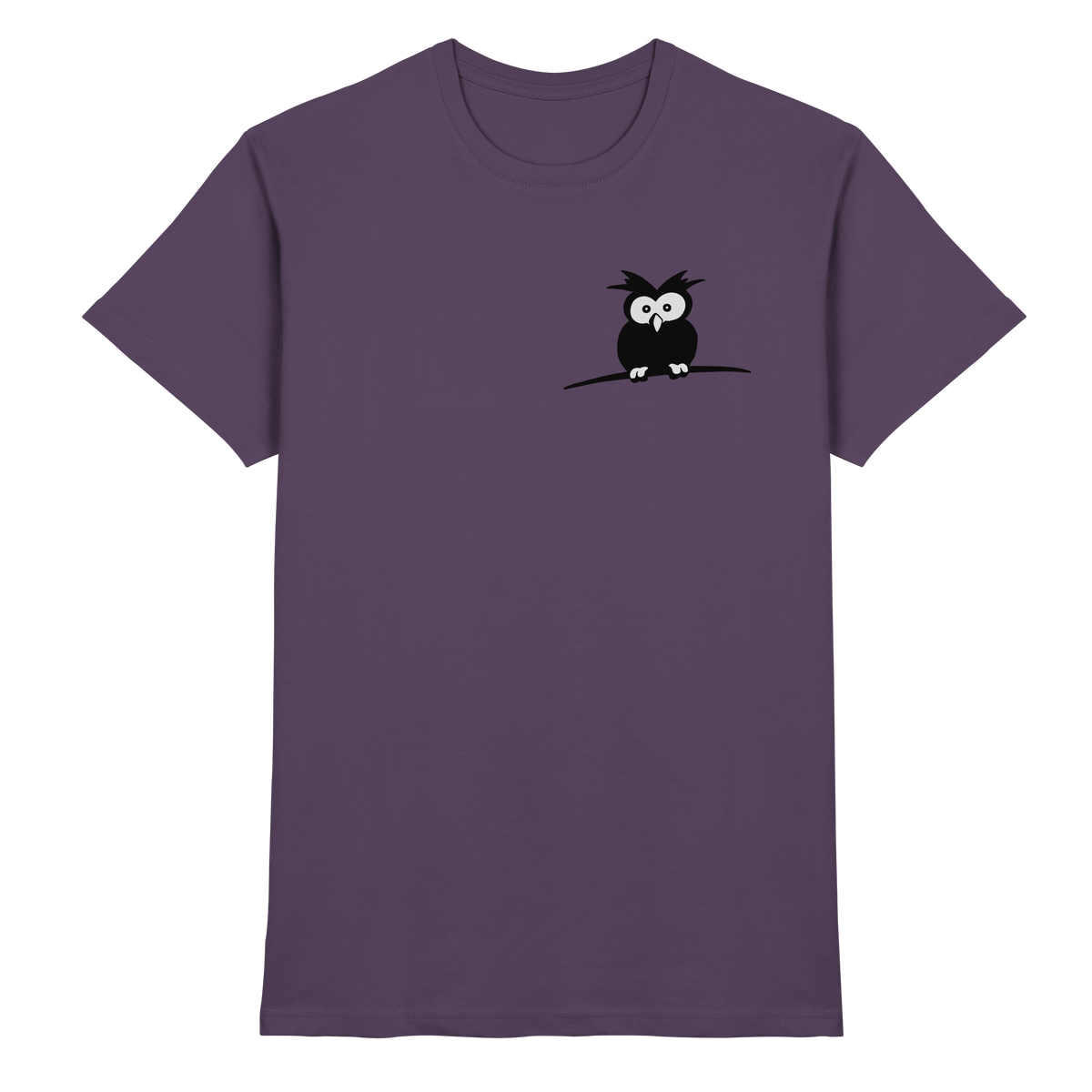 Kleine struppige Eule - Premium Shirt
