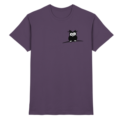 Kleine struppige Eule - Premium Shirt