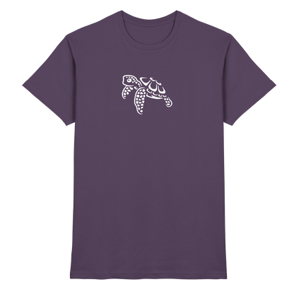 schwimmende Meeres-Schildkröte - Premium Shirt