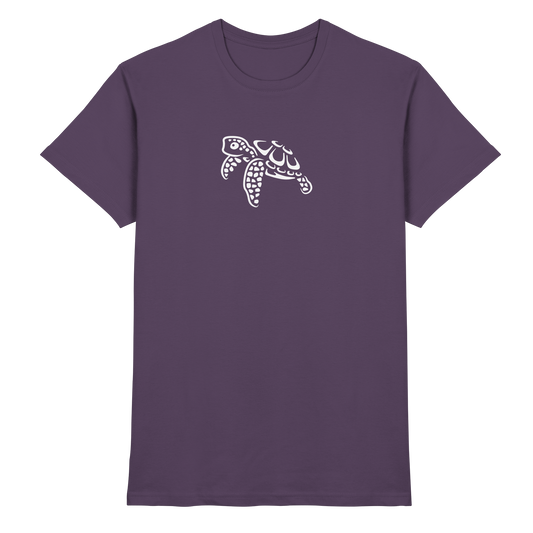 schwimmende Meeres-Schildkröte - Premium Shirt