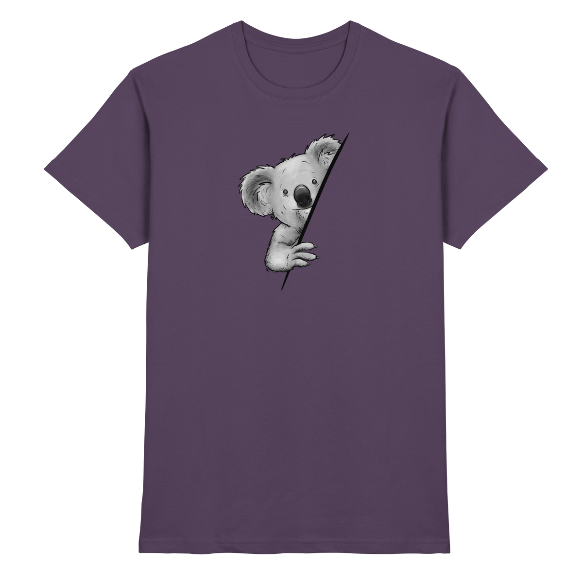 Koala Bär Illustration - Premium Shirt