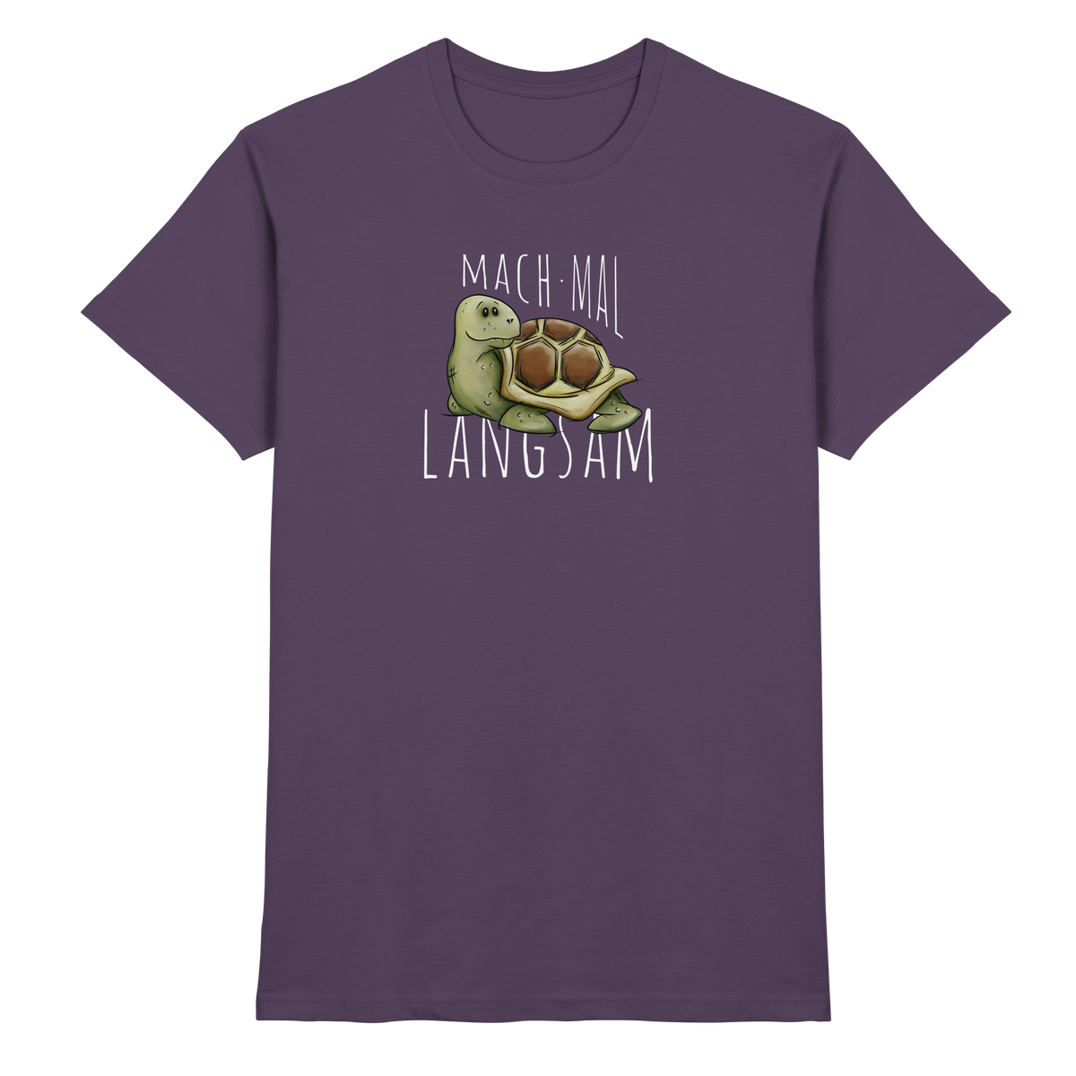Mach mal langsam Schildkröte - Premium Shirt