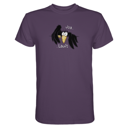 Joa Läuft Krähe gechillter Rabe - Premium Shirt