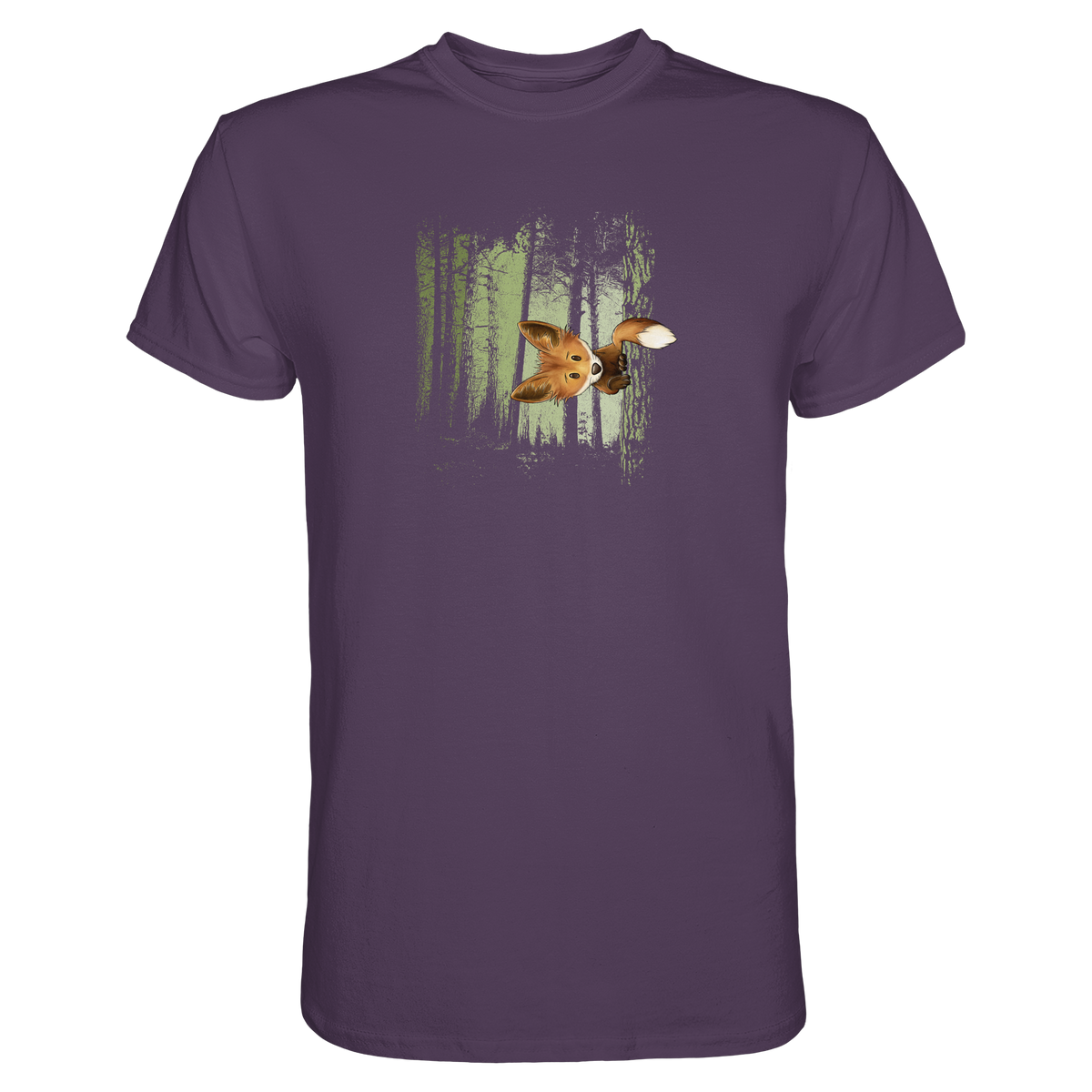 Fuchs im Zwielicht-Wald - Premium Shirt