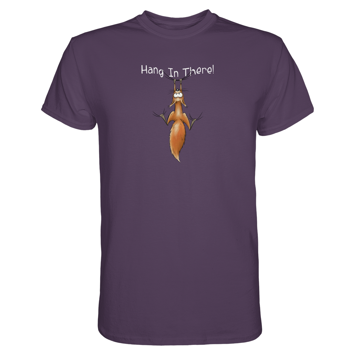Hang In There | Lässiges Eichhörnchen - Premium Shirt