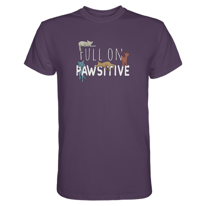 Full On Pawsitive! Gechillte Katzen - Premium Shirt