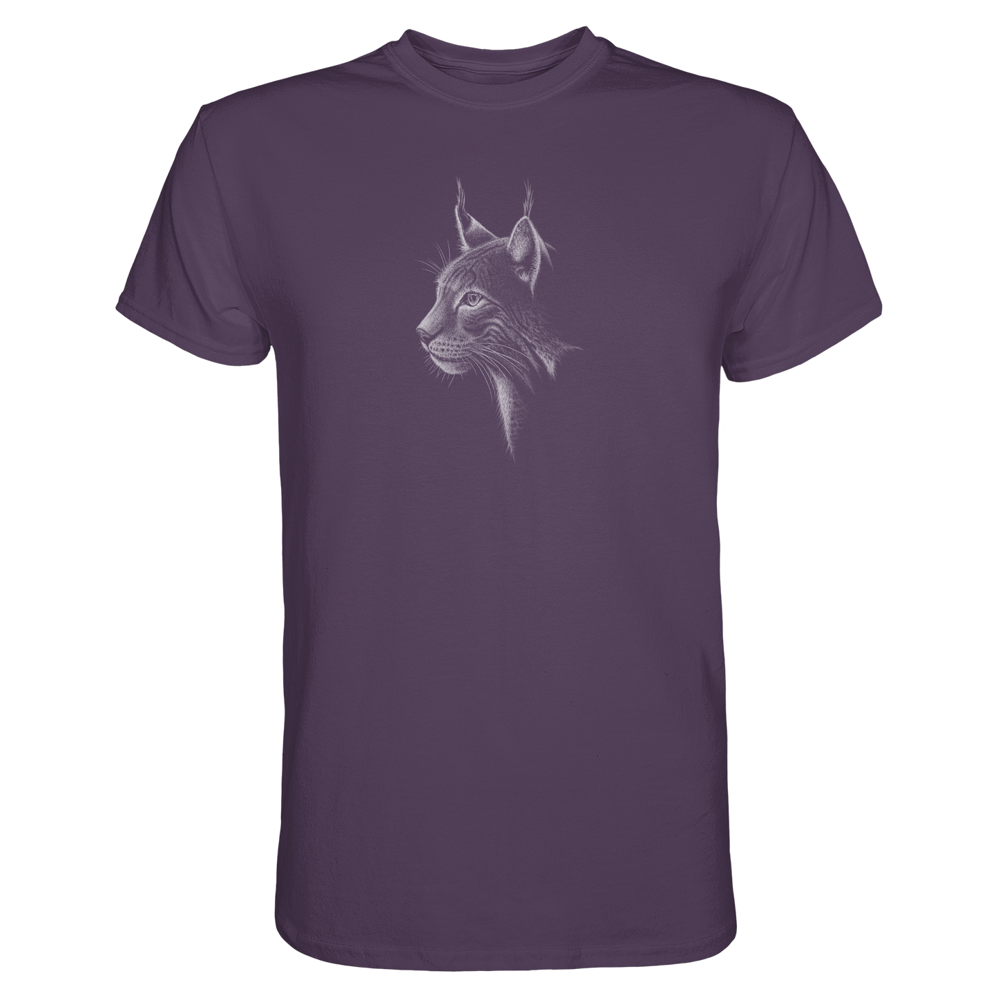 Luchs Kritzelkunst Wildkatze Illustration - Premium Shirt