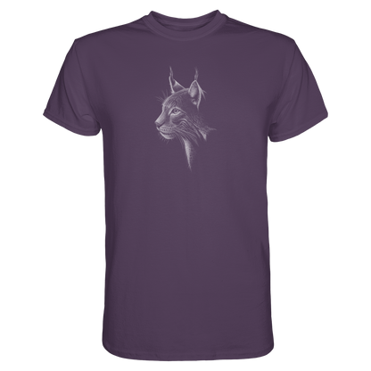 Luchs Kritzelkunst Wildkatze Illustration - Premium Shirt