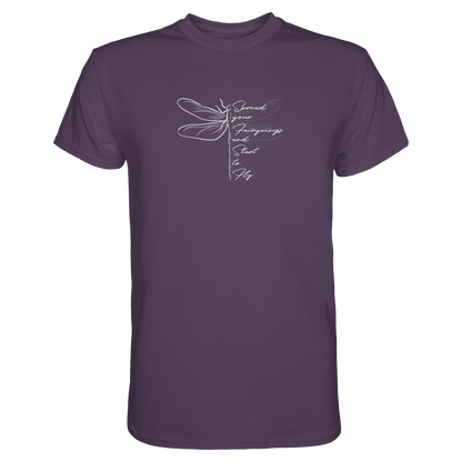 Breite die Flügel aus und flieg los | Libelle - Premium Shirt