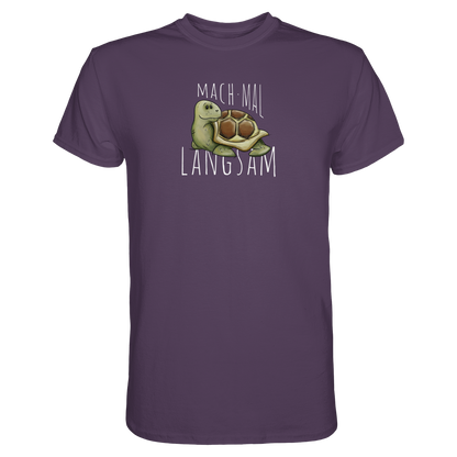 Mach mal langsam Schildkröte - Premium Shirt