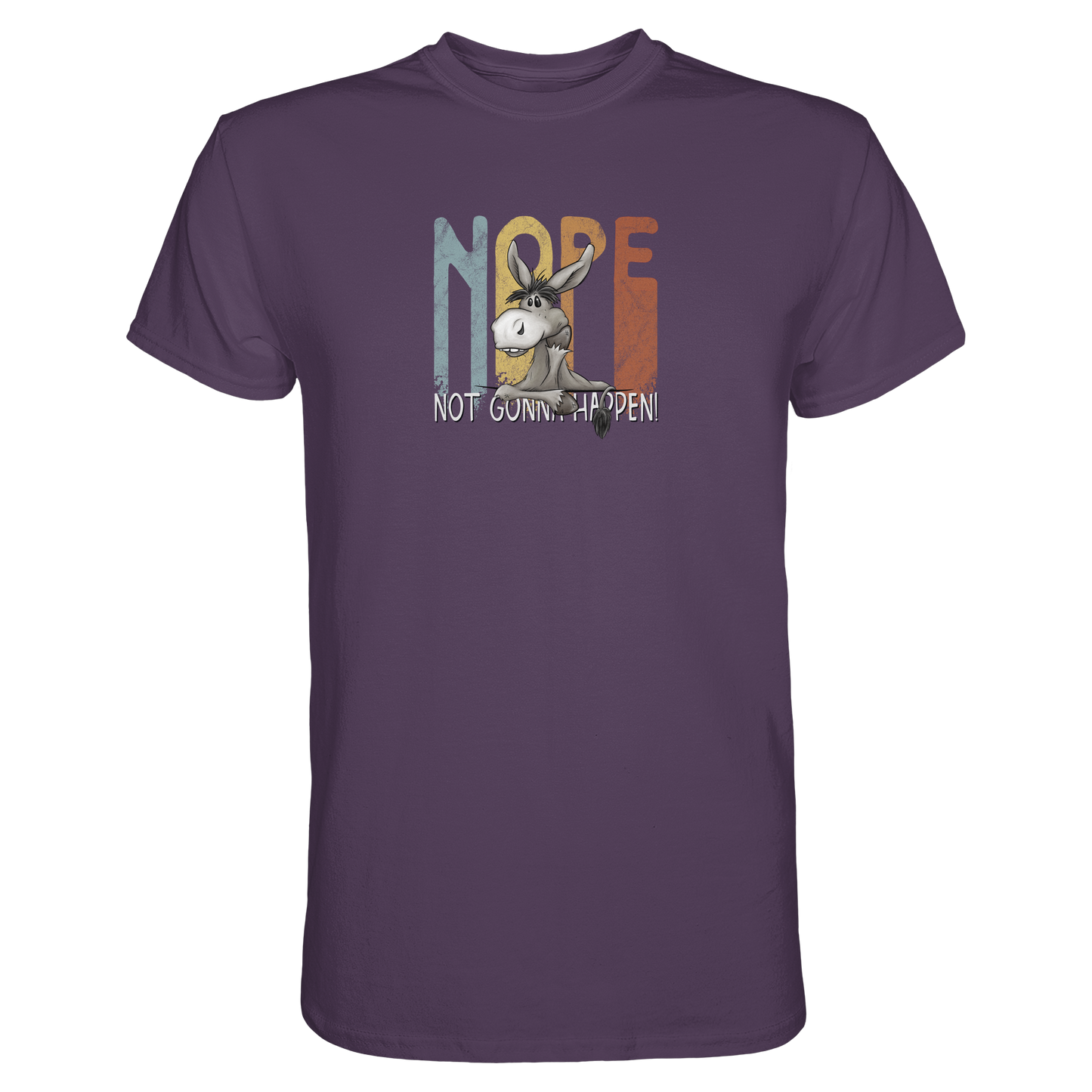 Nope | bockiger Esel - Premium Shirt