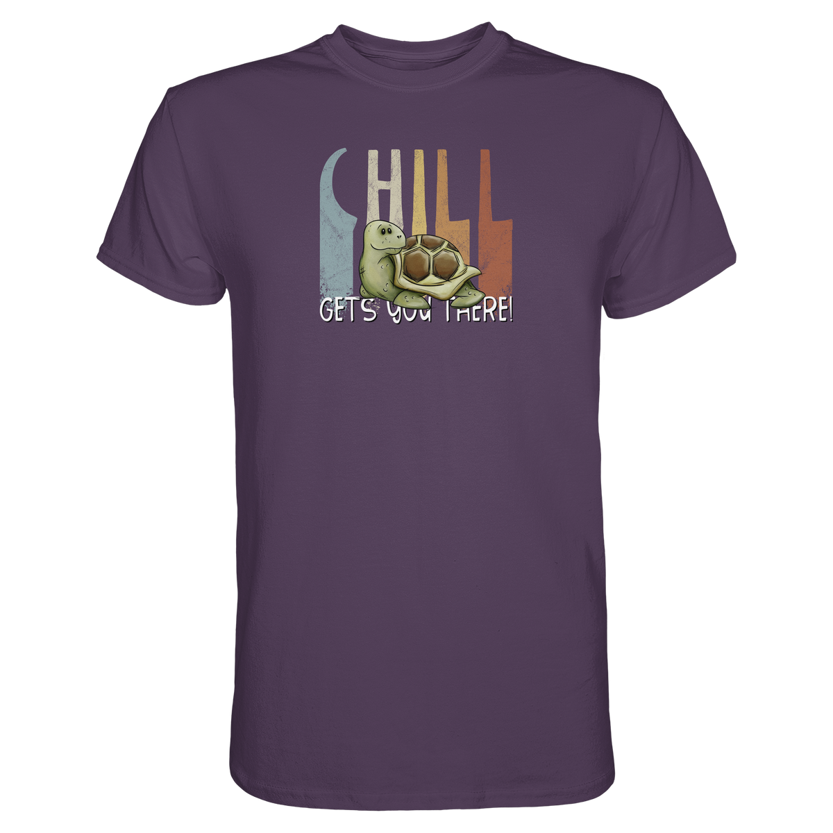 Gechillt gemütliche Schildkröte - Premium Shirt