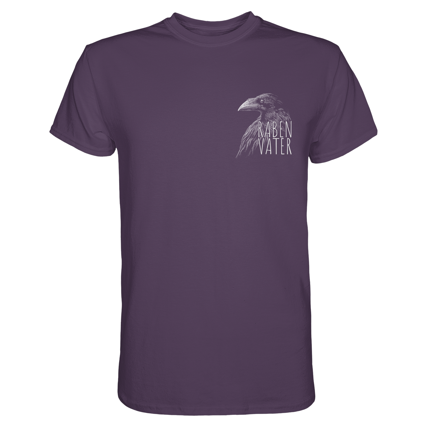Rabenvater schwarzer Rabe Krähe - Premium Shirt