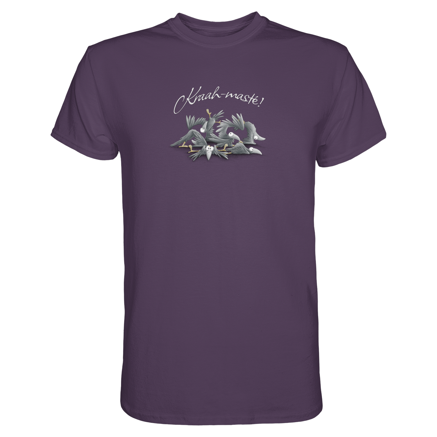 Kraah-masté! Yoga Raben Krähen - Premium Shirt