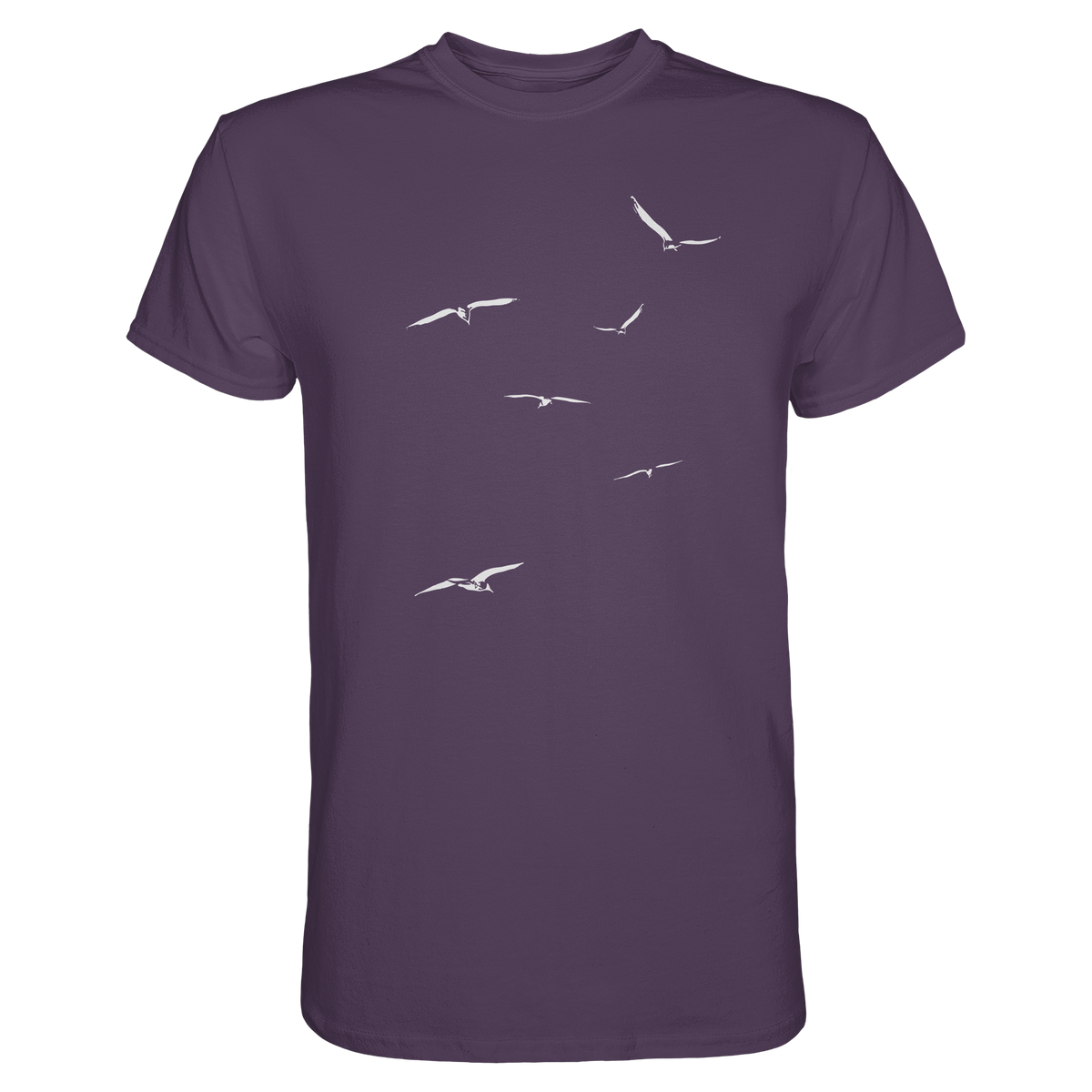 Vogelschwarm – Traum vom Fliegen - Premium Shirt