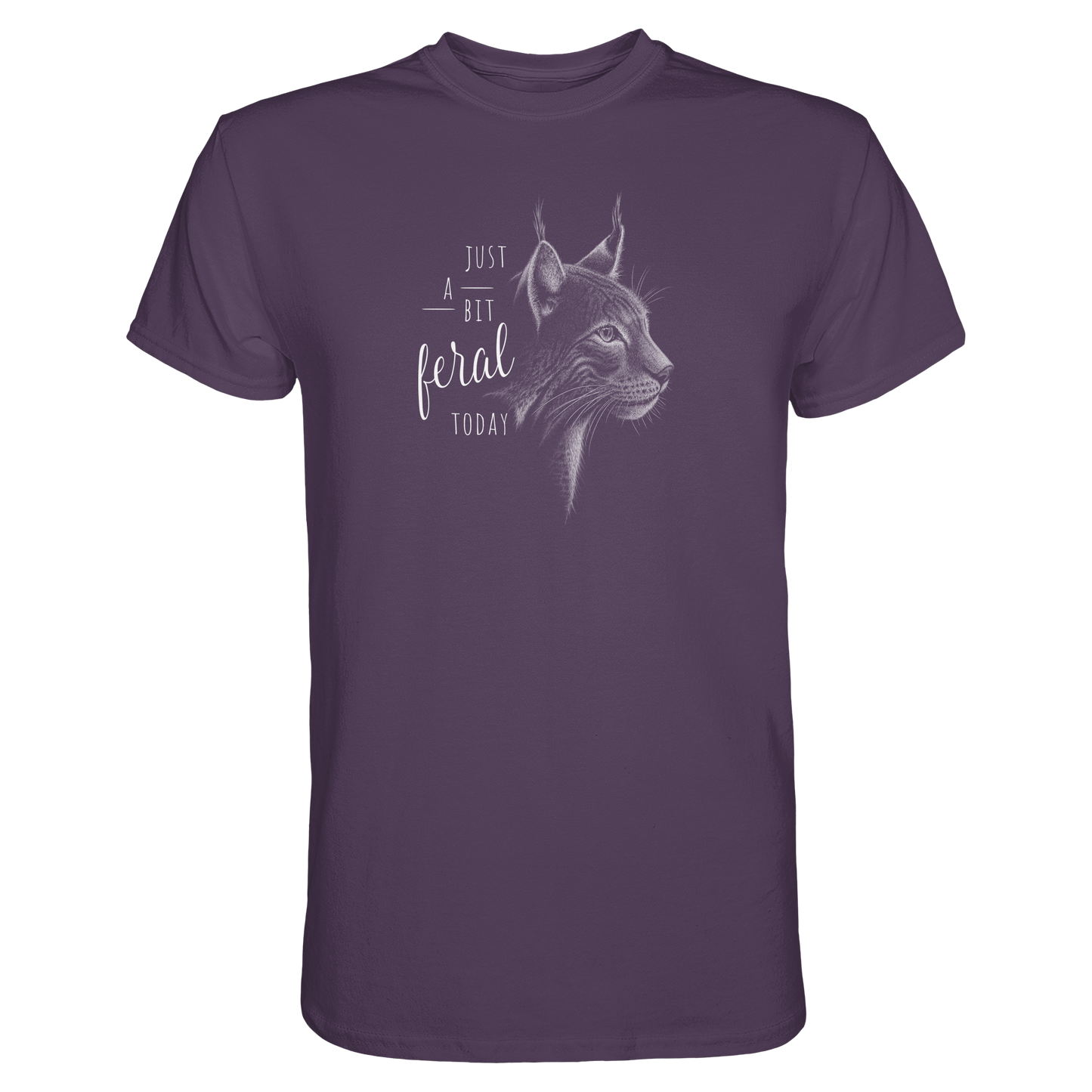 Just A Bit Feral Today! Wildkatze - Premium Shirt