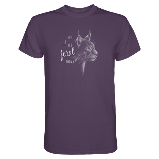 Just A Bit Feral Today! Wildkatze - Premium Shirt