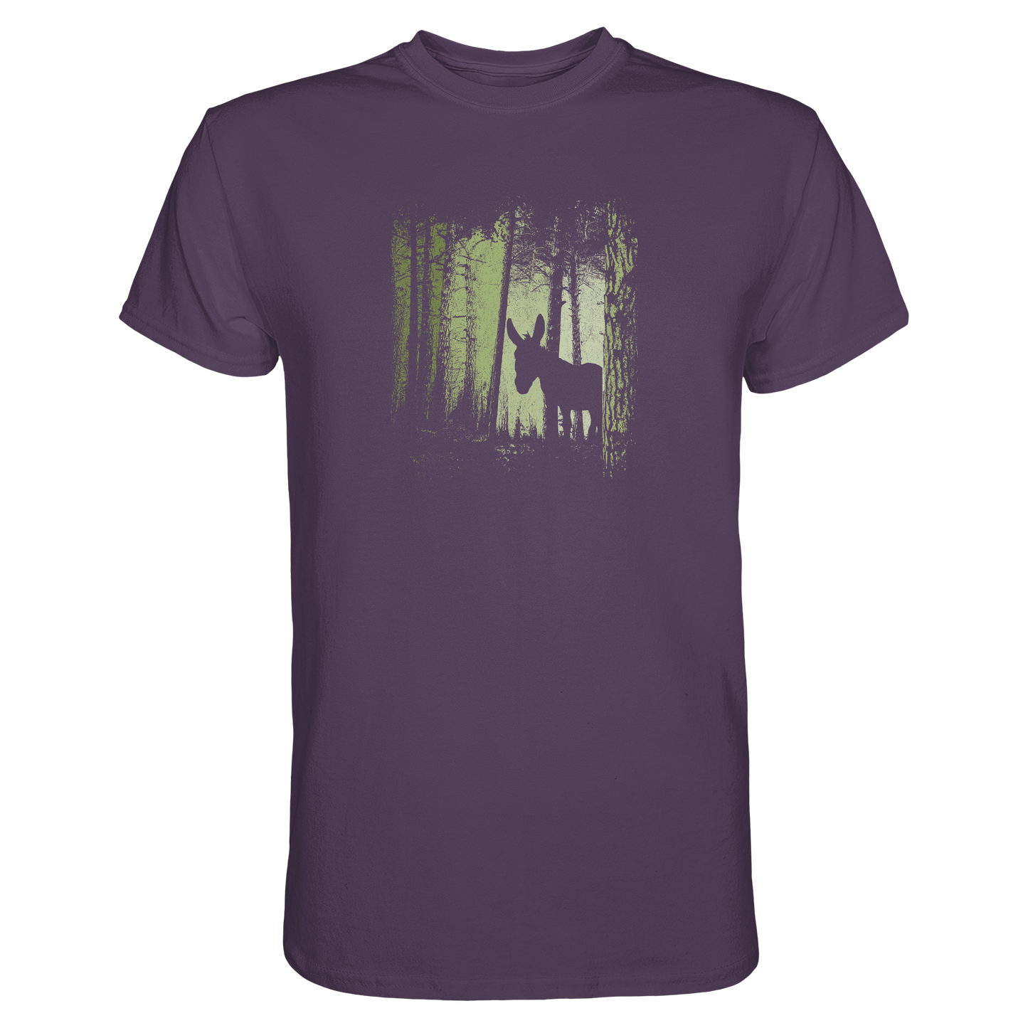Esel im Zwielicht-Wald - Premium Shirt
