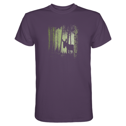 Esel im Zwielicht-Wald - Premium Shirt