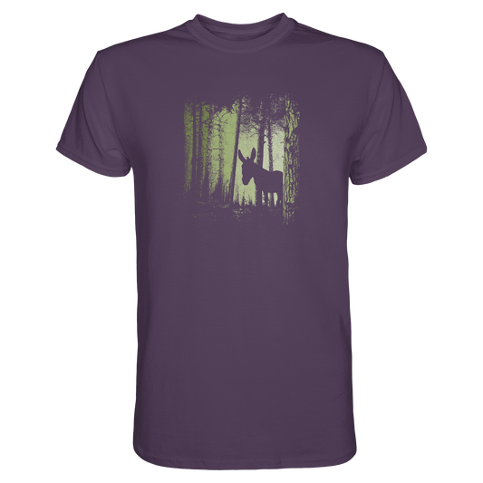 Esel im Zwielicht-Wald - Premium Shirt