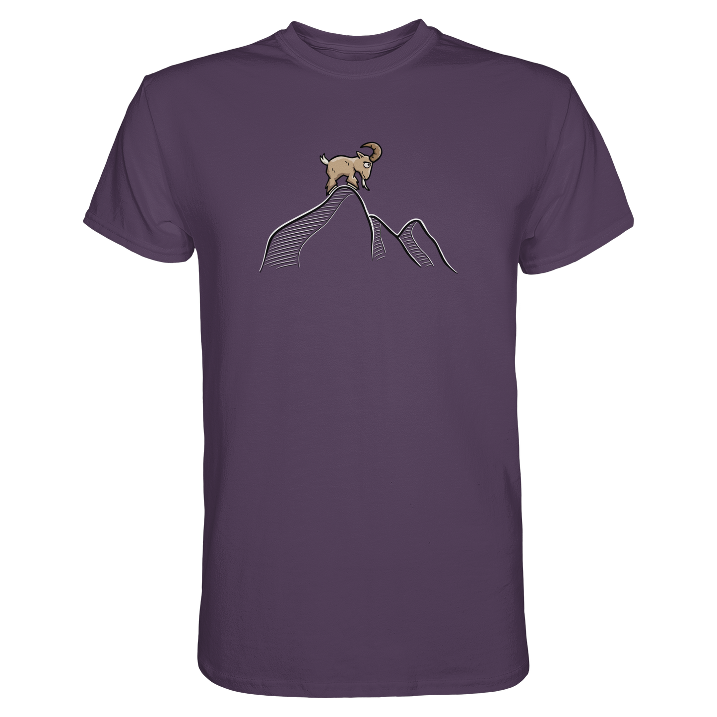 Ziegenbock in den Bergen - Premium Shirt