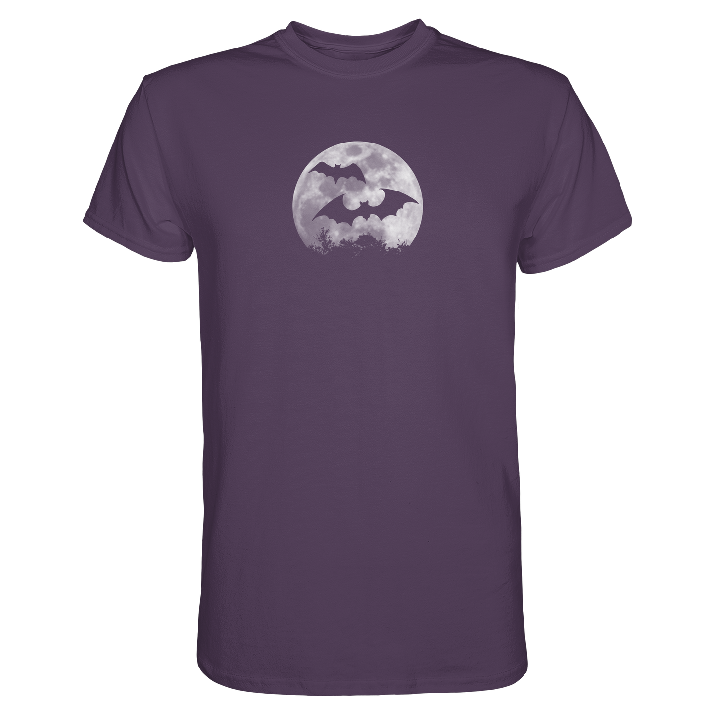 Fledermaus Silhouetten bei Vollmond - Premium Shirt