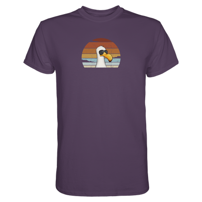 Cool lässige Retro Möwe - Premium Shirt