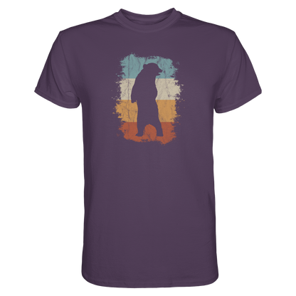Retro Bären-Silhouette - Premium Shirt