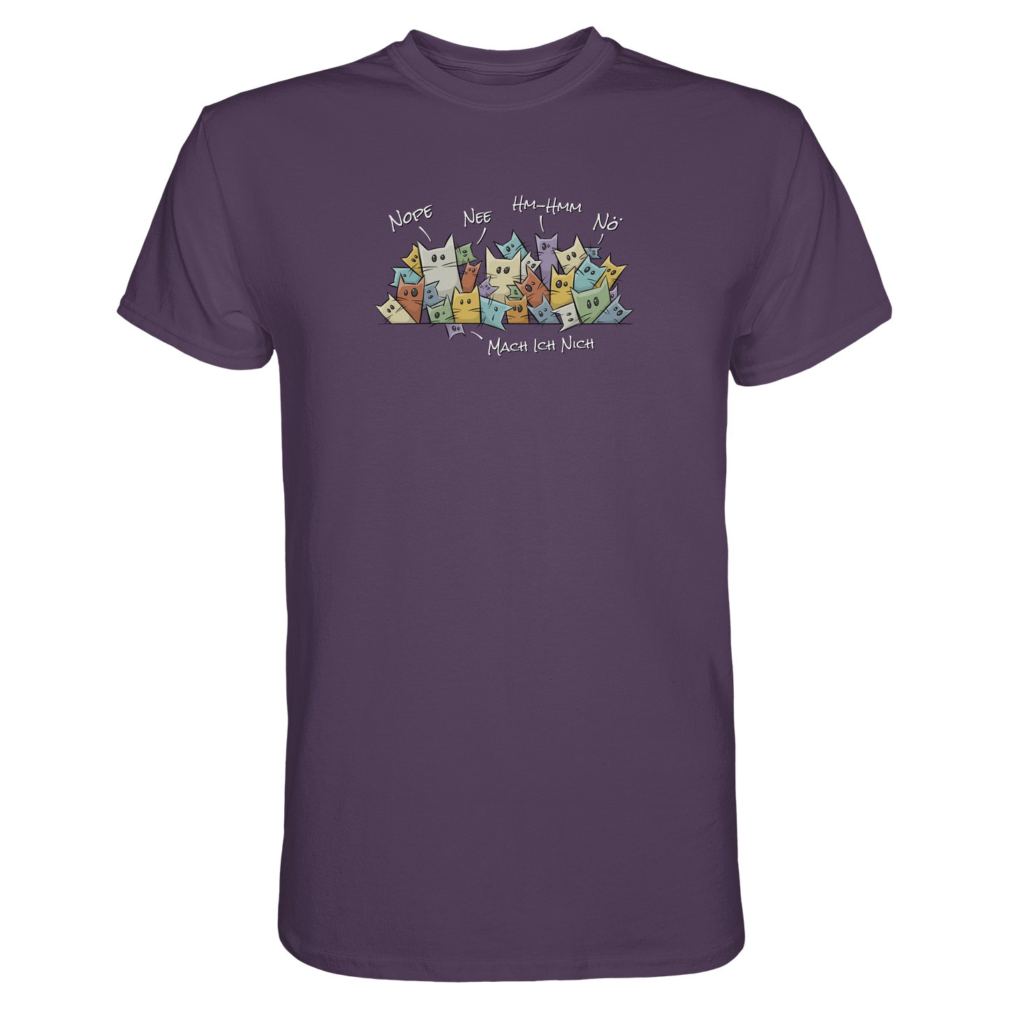Nope, Nee, Nö Katzen - Premium Shirt