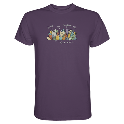 Nope, Nee, Nö Katzen - Premium Shirt