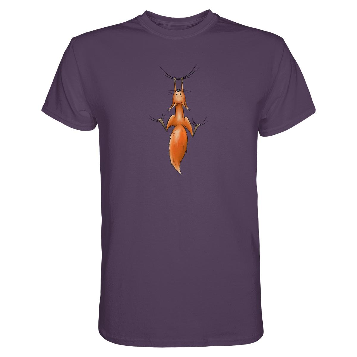Rotes Eichhörnchen hängt ab - Premium Shirt