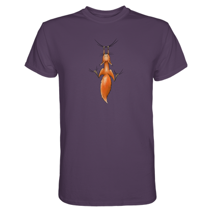 Rotes Eichhörnchen hängt ab - Premium Shirt