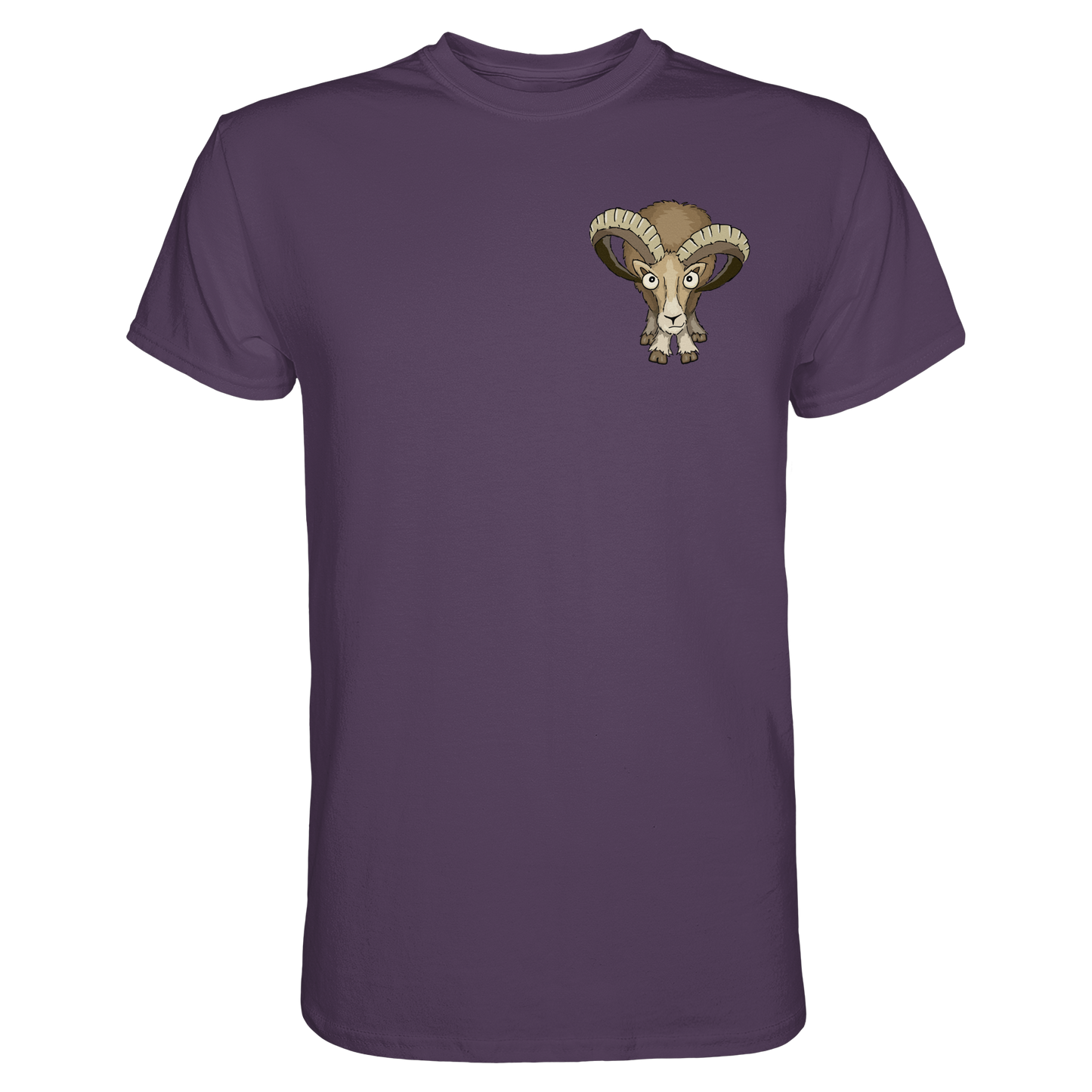 Bockiges Mufflon Widder Schafbock - Premium Shirt