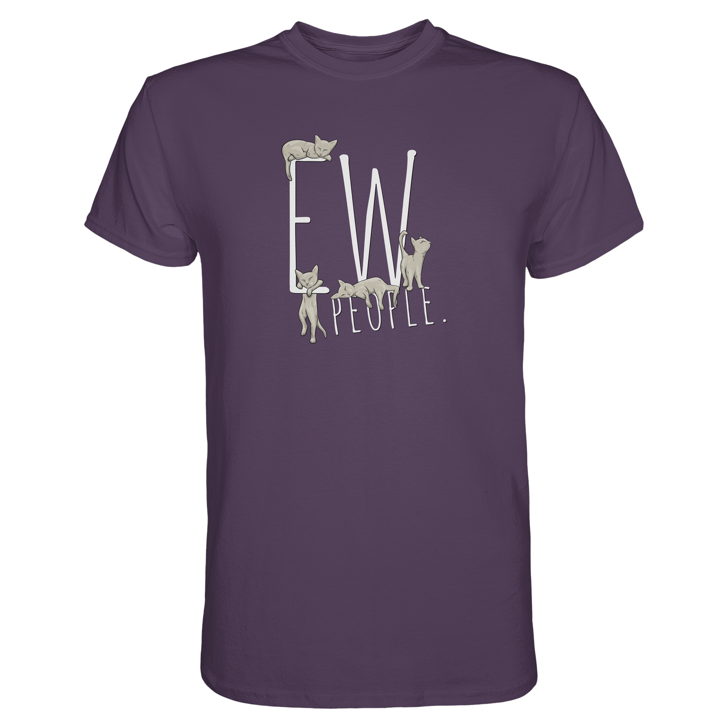 Ew, People. Sarkastische Katzen - Premium Shirt