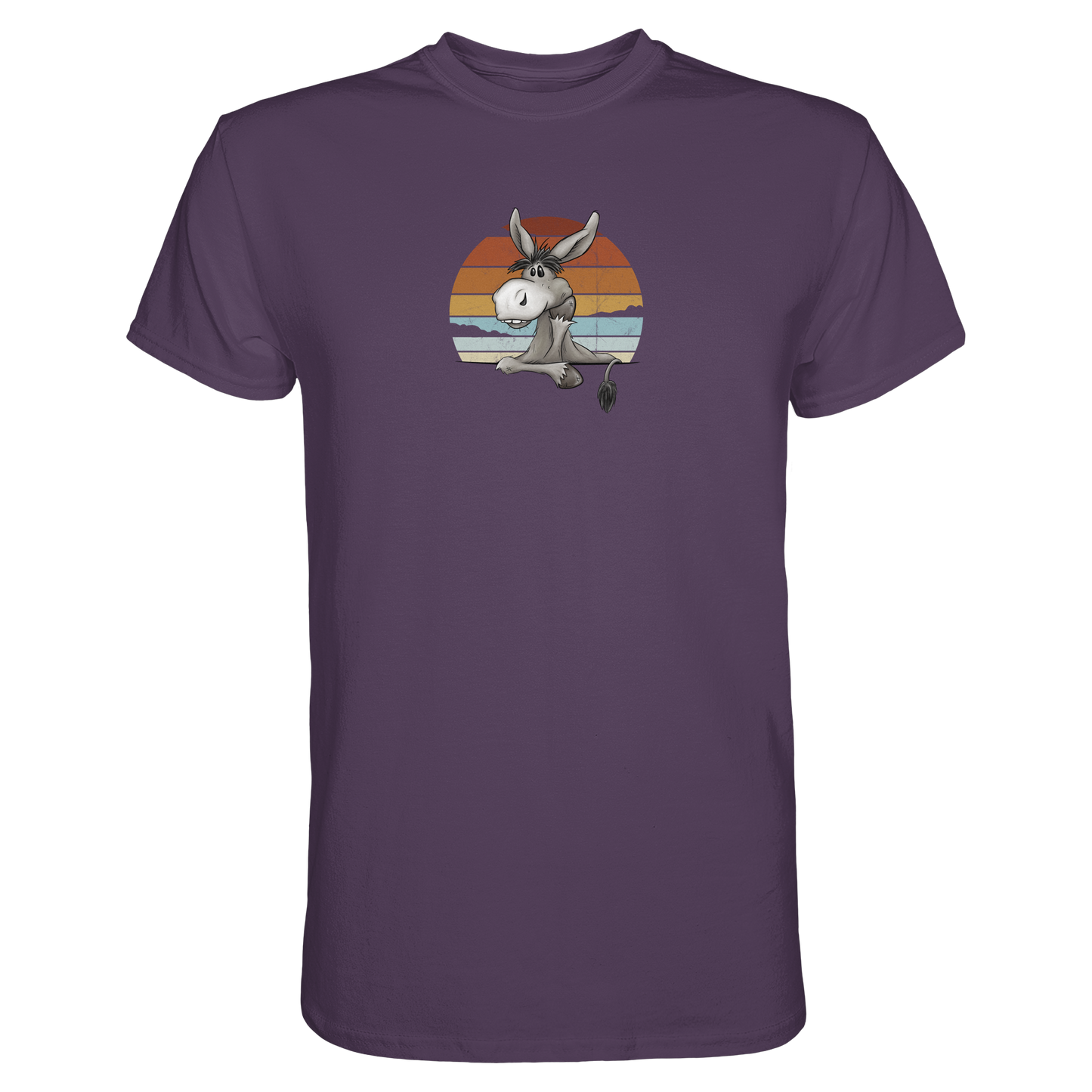 Lässiges Maultier Retro Esel - Premium Shirt