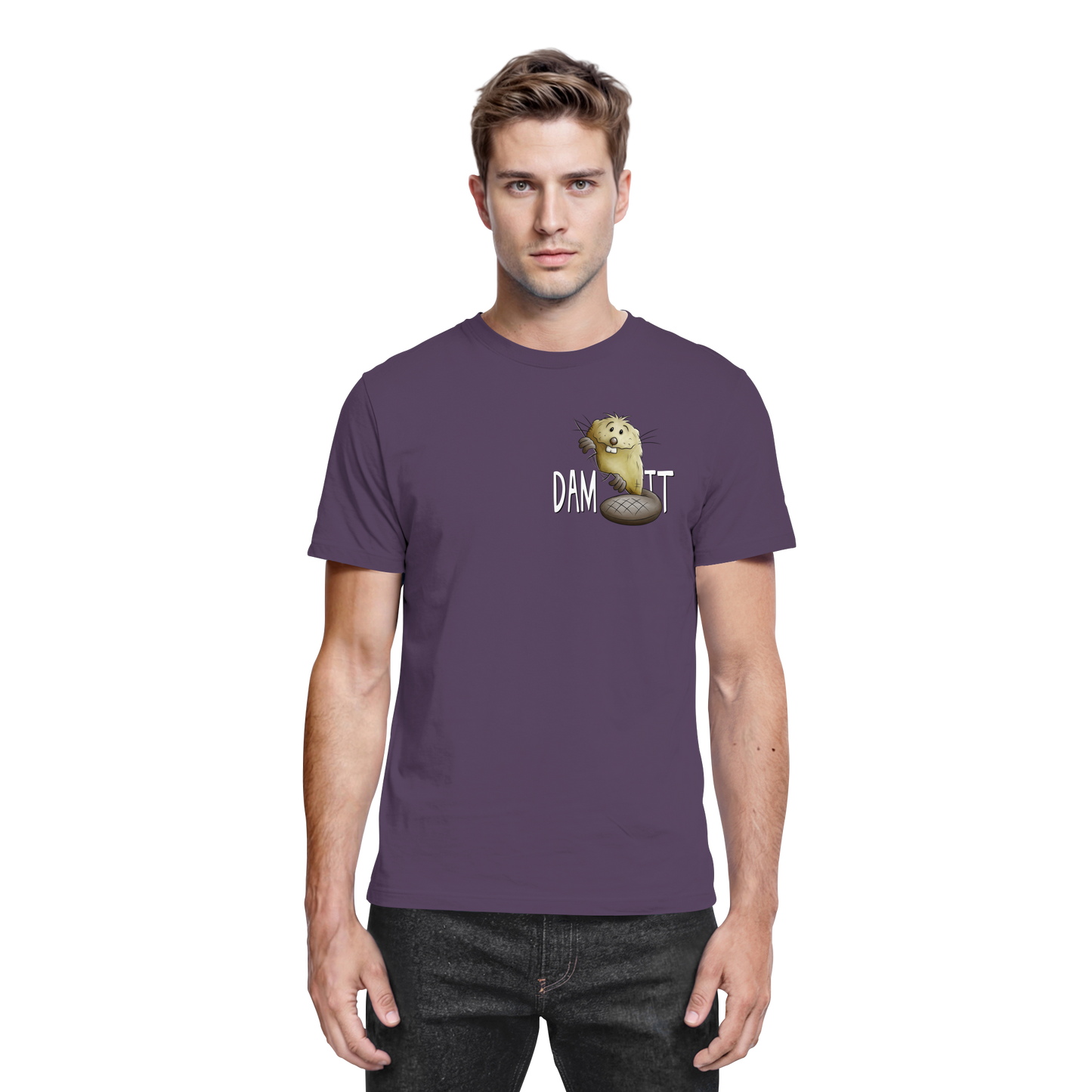 Dam It Verdammt Lustiger Biber - Premium Shirt
