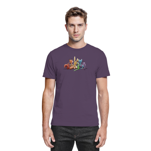 Regenbogen Tiere für Freundschaft, Toleranz und Vielfalt - Premium Shirt