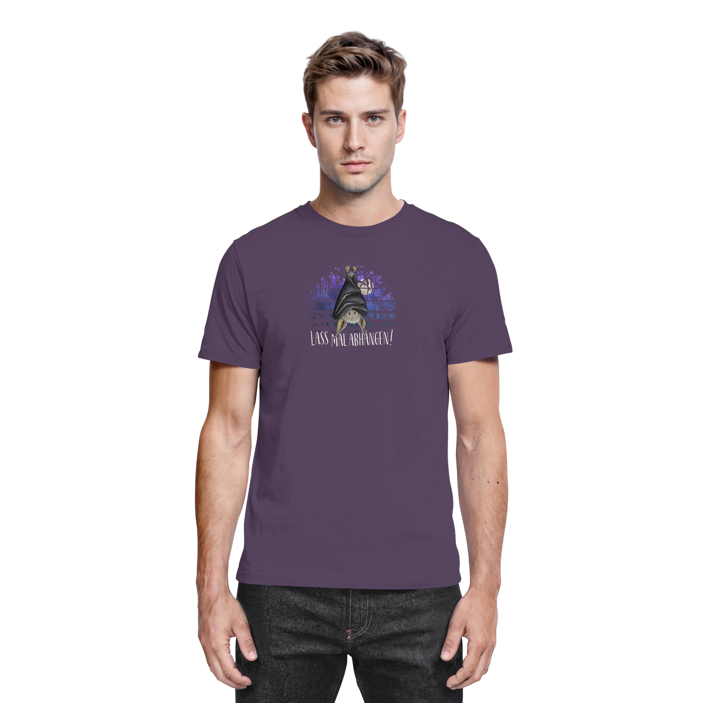 Lass mal abhängen Fledermaus - Premium Shirt