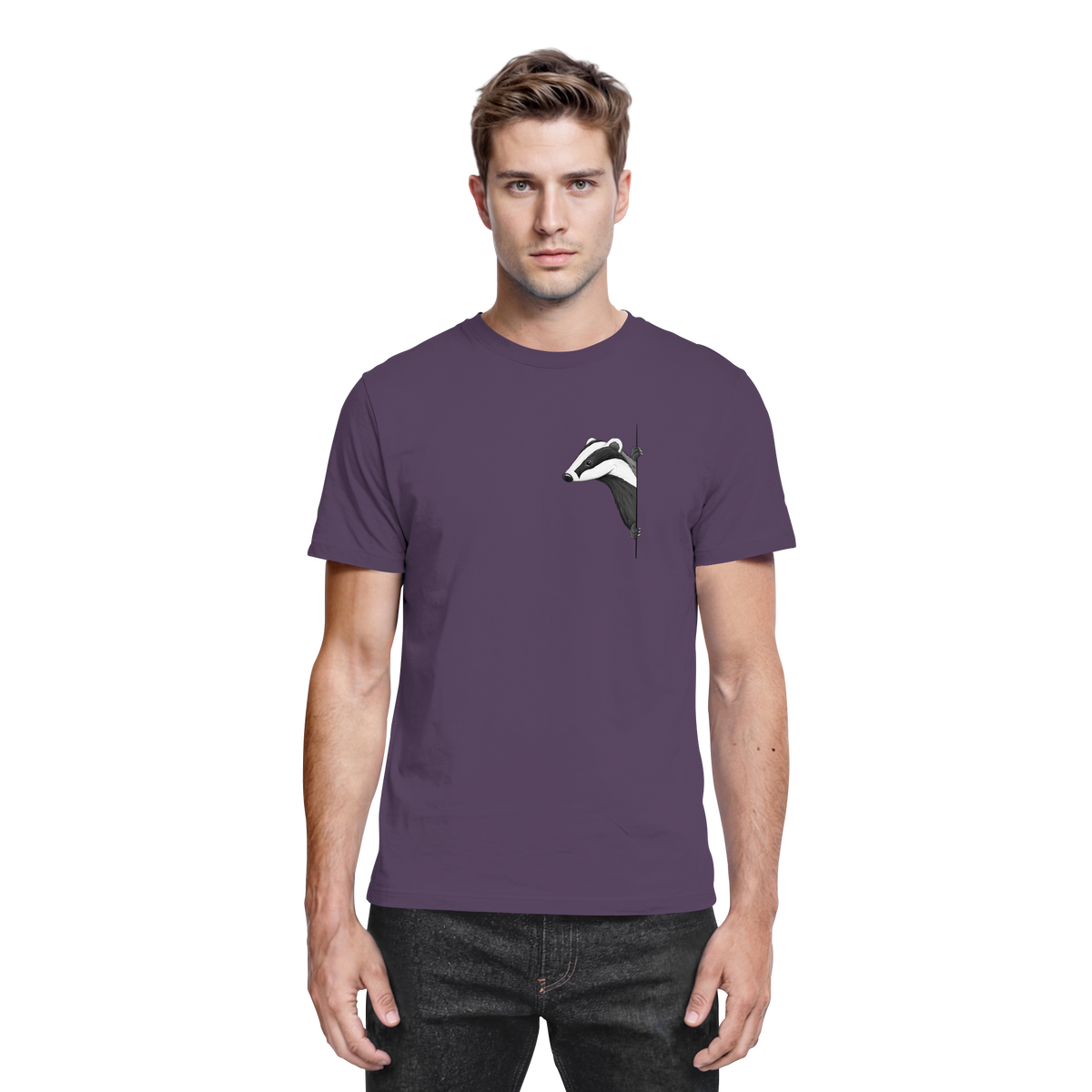 Lässiger Dachs Meister Grimbart - Premium Shirt
