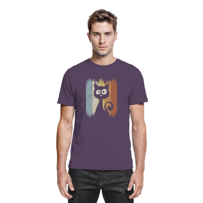 Retro Katze Silhouette - Premium Shirt
